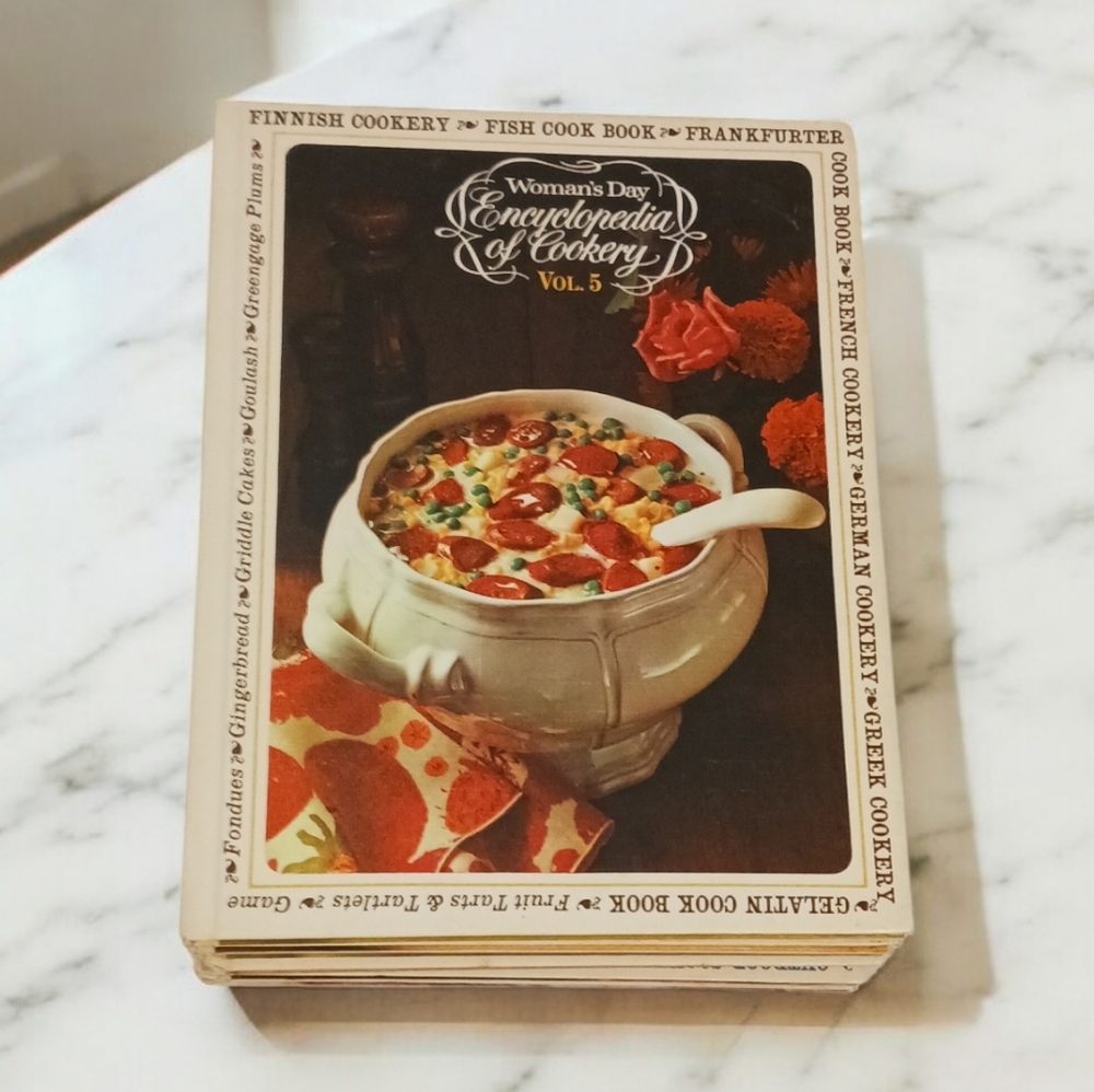 Gift Encyclopedia of Cookery Vol. 5 Fish Cook Book. Series Of 12 Available